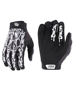 Troy Lee Designs | YOUTH AIR GLOVES Men's | Size Small in Slime Hands Black/White