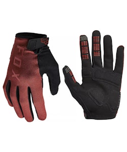 Fox Apparel | W Ranger Glove Gel Women's | Size Medium in Red Clay
