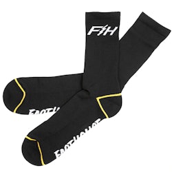 Fasthouse | Outland Sock Men's | Size Small/medium In Heather Charcoal | Polyester/elastane/polyamide