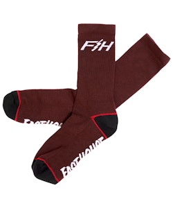 Fasthouse | Outland Sock Men's in Heather Maroon