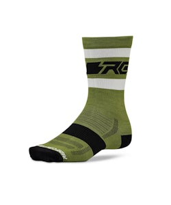 Ride Concepts | Fifty/fifty Sock Men's | Size Medium In Olive
