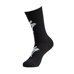 Specialized | Techno Mtb Tall Logo Sock Men's | Size Large In Black