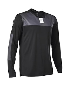 Fox Apparel | Defend Ls Jersey Fox Apparel | Head Men's | Size Extra Large In Black | Polyester