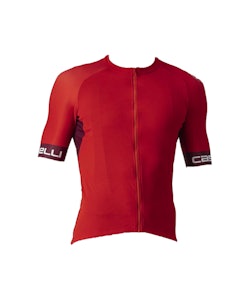 Castelli | Entrata VI Jersey Men's | Size Small in Red/Bordeaux/Ivory