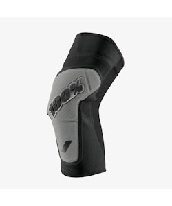 100% | Ridecamp Knee Guards Men's | Size Extra Large In Black/grey | Nylon