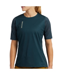 Race Face | Women's Indy Ss Jersey | Size Medium In Pine