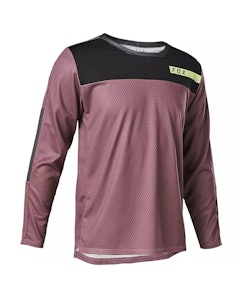 Fox Apparel | Yth Defend Ls Jersey Moth Men's | Size Small In Plum Perfect | Polyester