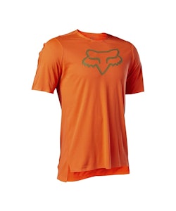 Fox Apparel | Flexair Ascent Ss Jersey Men's | Size Small In Fluorescent Orange | Polyester