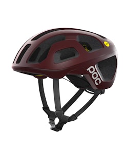 Poc | Octal Mips Helmet Men's | Size Small In Garnet Red Matte