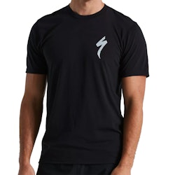 Specialized | S-Logo T-Shirt Ss Men's | Size Small In Black | Polyester/elastane
