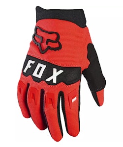 Fox Apparel | Dirtpaw Youth Glove | Size Large in Fluorescent Red