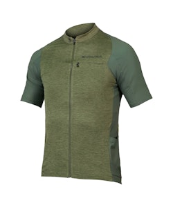 Endura | Gv500 Ls Jersey Men's | Size Medium In Olive Green | Elastane/nylon/polyester