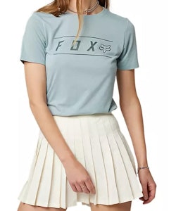 Fox Apparel | W Pinnacle Ss Tech T-Shirt Women's | Size Extra Small In Gunmetal