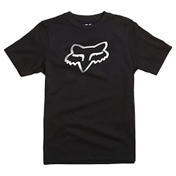 Fox Apparel | Youth Legacy Ss T-Shirt Men's | Size Extra Large In Black | 100% Cotton