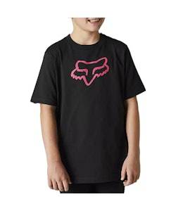 Fox Apparel | Youth Legacy SS T-Shirt Men's | Size Large in Black/Pink