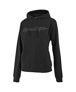 Troy Lee Designs | Women's SIGNATURE PULLOVER HOODIE | Size Large in Black