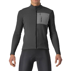 Castelli | Unlimited Trail Jersey Men's | Size Extra Large In Dark Gray/dark Gray | Polyester/elastane