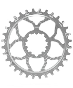 5Dev | 7075 Classic Chainring | Raw | /CLEAR. 32T, 3MM OFFSET | Aluminum