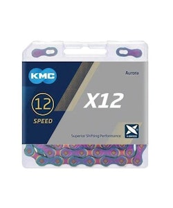 Kmc | X12 12 Speed Limited Ed. | Oil Slick | Chain | Oil Slick | 12 Speed, 126 Links