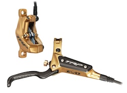 Trp | Dh-R Evo Disc Brake And Lever | Gold | Rear