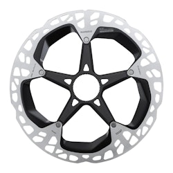 Shimano | Xtr Rt-Mt900-L Disc Brake Rotor 203Mm, Center Lock, Silver/black