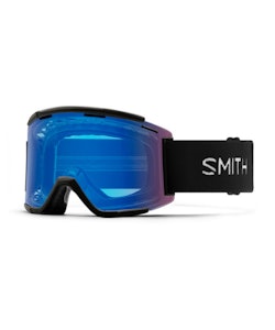 Smith | Squad XL MTB Goggle Men's in Black Chromapop Contrast Rose Flash