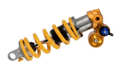 Ohlins | Ttx22M 2 Metric Trunion Side By Side Coil Shock 185Mm X 47.5, 50, 52.5, & 55Mm | Rubber
