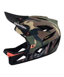 Troy Lee Designs | Stage Helmet Men's | Size Extra Large/xx Large In Signature Camo Army Green