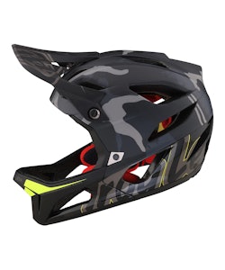 Troy Lee Designs | Stage Helmet Men's | Size Extra Small/small In Signature Camo Black