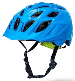 Kali | Chakra Youth Helmet In Solid Gloss Blue/navy