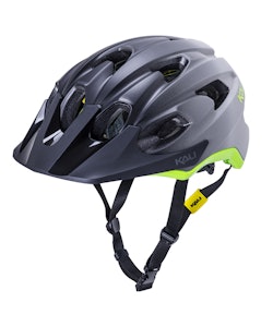 Kali | Pace Helmet Men's | Size Extra Large/xx Large In Fade Matte Black/grey/gloss Fluo Yellow