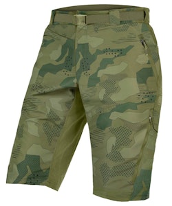Endura | Hummvee Short With Liner Men's | Size Xx Large In Tonal Olive | Nylon