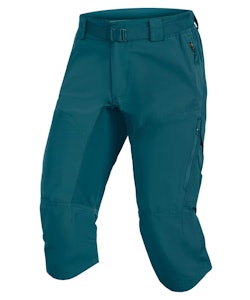 Endura | Women's Hummvee 3/4 Short With Liner | Size Large In Deep Teal