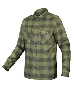 Endura | Hummvee Flannel Shirt Men's | Size Small In Bottle Green