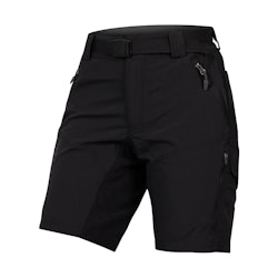 Endura | Women's Hummvee Short With Liner | Size Large In Black | Nylon
