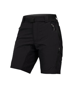 Endura | Women's Hummvee Short With Liner | Size Large In Black | Nylon