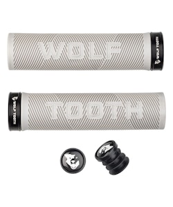Wolf Tooth Components | Echo Lock On Grips Gray Grip With Black Collar