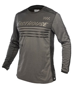 Fasthouse | Fasehouse Mercury Classic Ls Jersey Men's | Size Medium In Black Heather/charcoal Heather