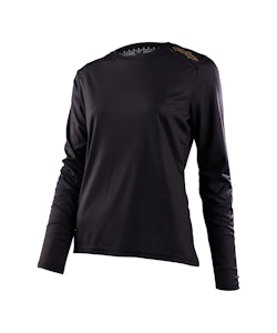 Troy Lee Designs | Women's Lilium Ls Jersey | Size Extra Small In Black