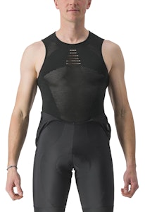 Castelli | Core Seamless Base Layer Men's | Size Xx Large In Black | Polyester