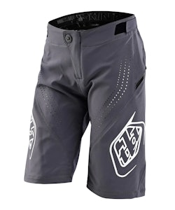 Troy Lee Designs | Youth Sprint Short Men's | Size 22 In Mono Charcoal | Spandex/polyester