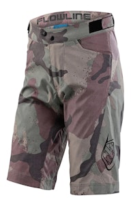 Troy Lee Designs | Youth Flowline Short Shell Men's | Size 22 In Camo Woodland