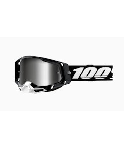 100% | Racecraft 2 Goggles Men's In Black/mirror Silver