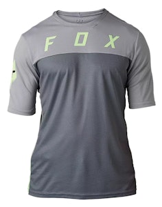 Fox Apparel | Defend Ss Jersey Cekt Men's | Size Small In Black/grey | Polyester