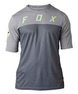 Fox Apparel | Defend Ss Jersey Cekt Men's | Size Large In Black/grey | Polyester