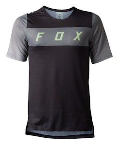 Fox Apparel | Flexair Ss Jersey Arcadia Men's | Size Large In Black