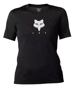 Fox Apparel | Women's Ranger Tru Dri Ss Jersey | Size Large In Black | 100% Polyester