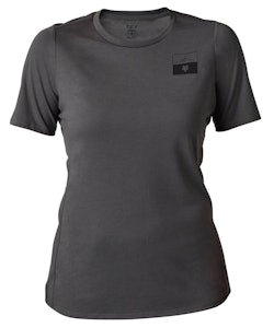 Fox Apparel | Women's Ranger Drirelease® Ss Jersey Fract | Size Large In Pewter | Polyester