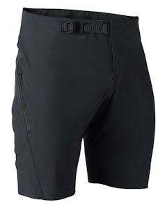 Fox Apparel | Flexair Ascent Short W/ Liner Men's | Size 30 In Black | Nylon