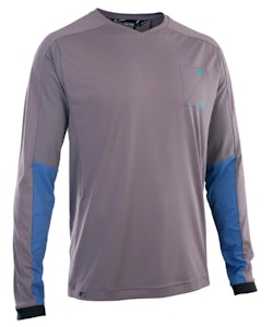 Ion | Traze Amp Ls Aft Jersey Men's | Size Extra Large In 214 Shark Grey | 100% Polyester
